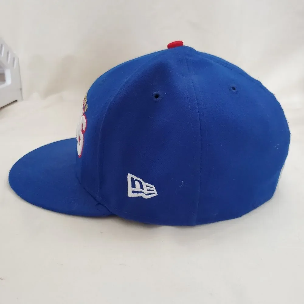 New Era 59Fifty MLB Chicago Cubs World Series‎ Champions Fitted Hat Size 7.5